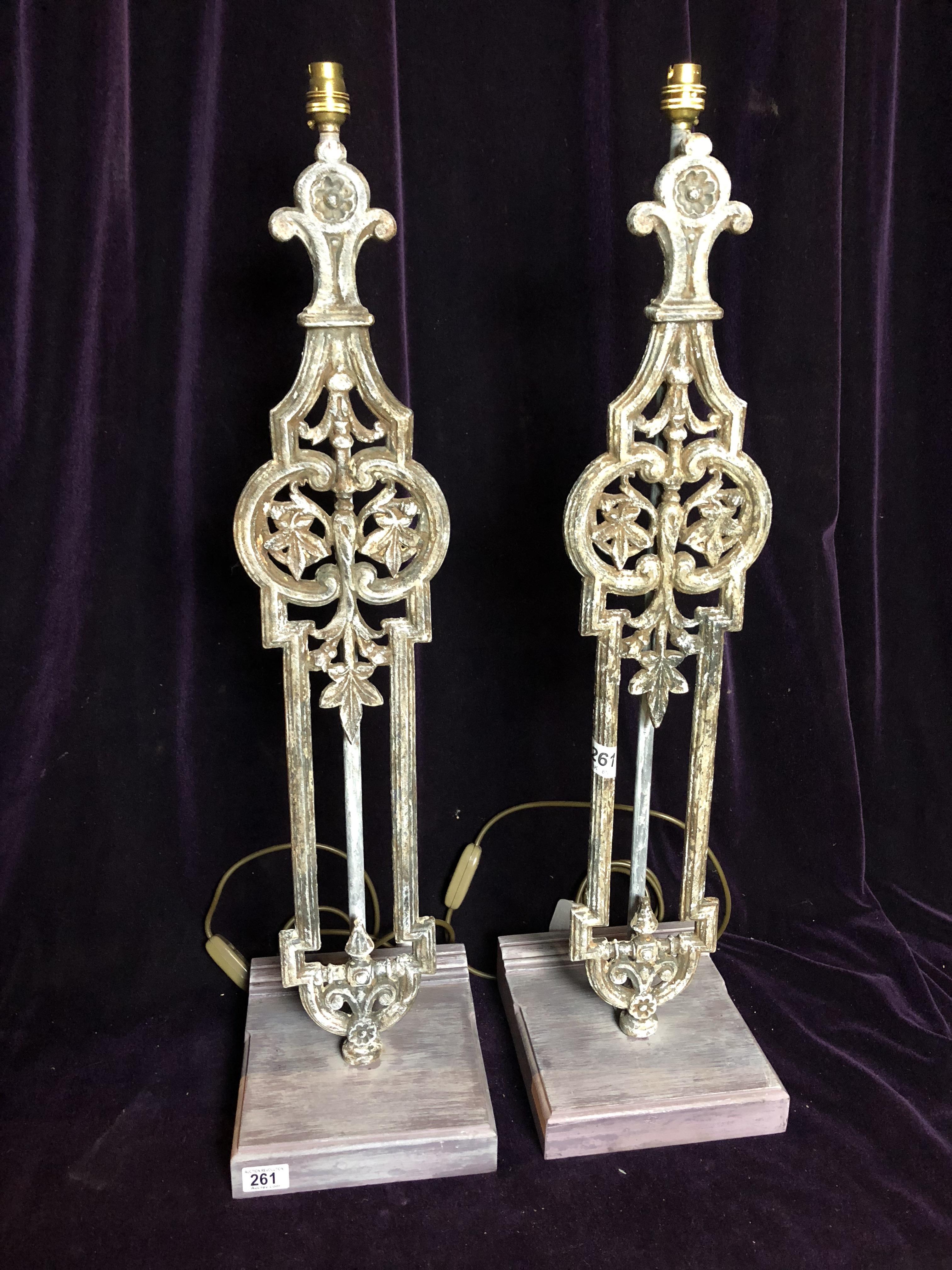 Pair of lamps - Image 2 of 5