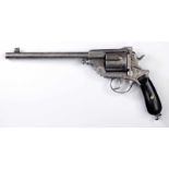 REVOLVER GASSER M1880 MIT LANGEM LAUFÖsterreich-Ungarn / Belgien,nach 1880Runder Lauf mit