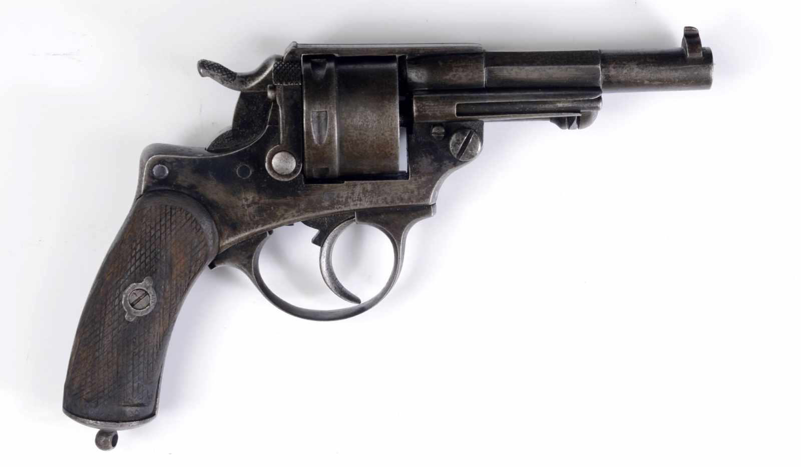 REVOLVER CHAMELOT-DELVIGNE MAS M1873Frankreich, Manufacture Impériale de Saint Etienne,1873- - Image 2 of 2