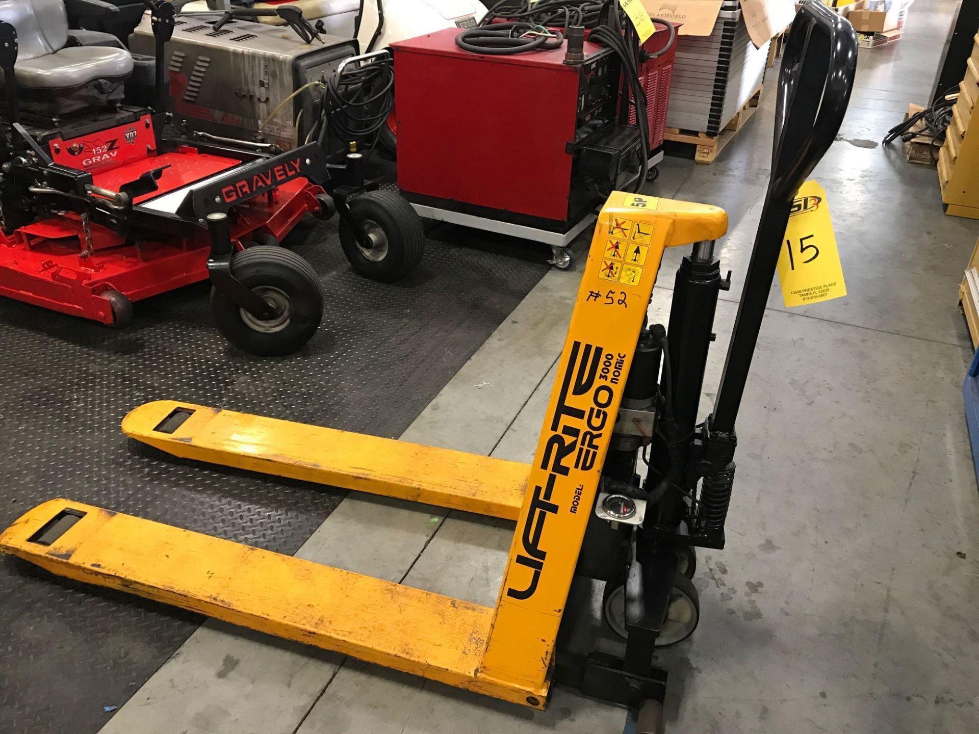 ERGO LIFT RITE 3000 ELECTRIC PALLET JACK