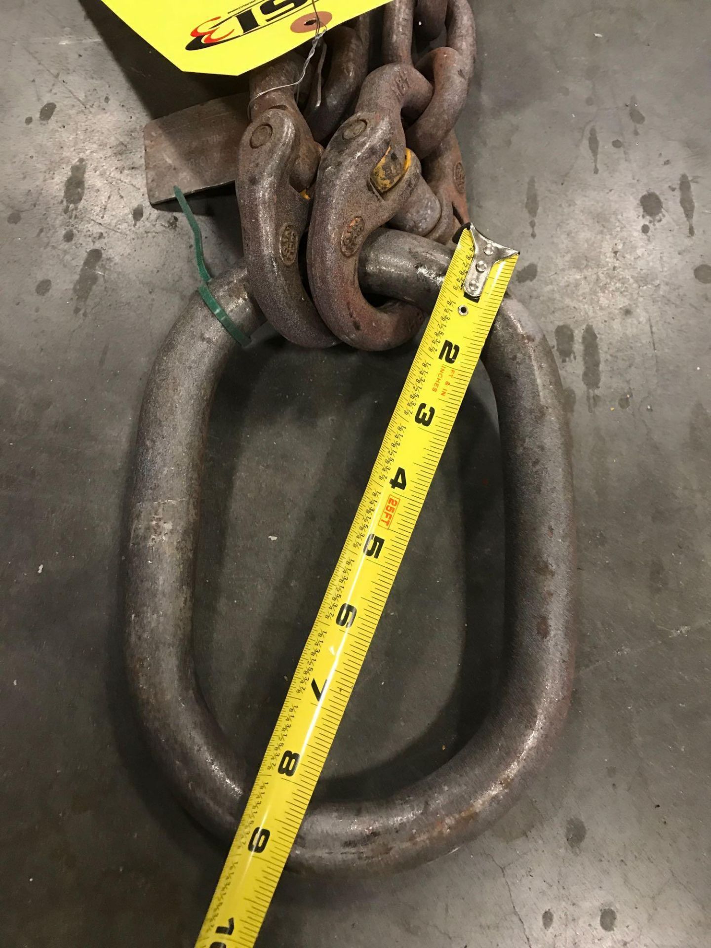 LARGE RIGGING CHAIN, WLL 28,000 LBS @ 60 DEG. - Image 2 of 4