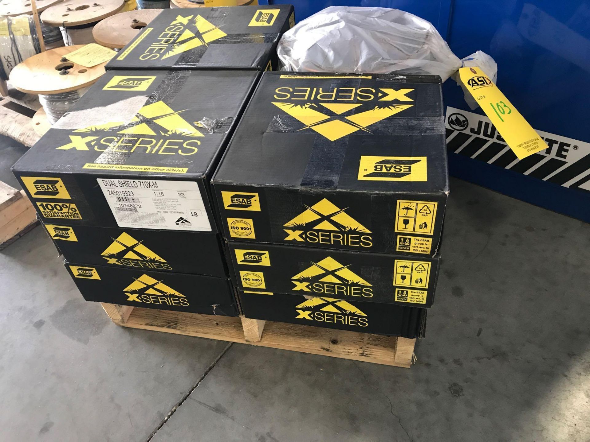 12 BOXES OF X-SERIES ESAB 1/16” 710X-M WELDING WIRE - Image 2 of 3