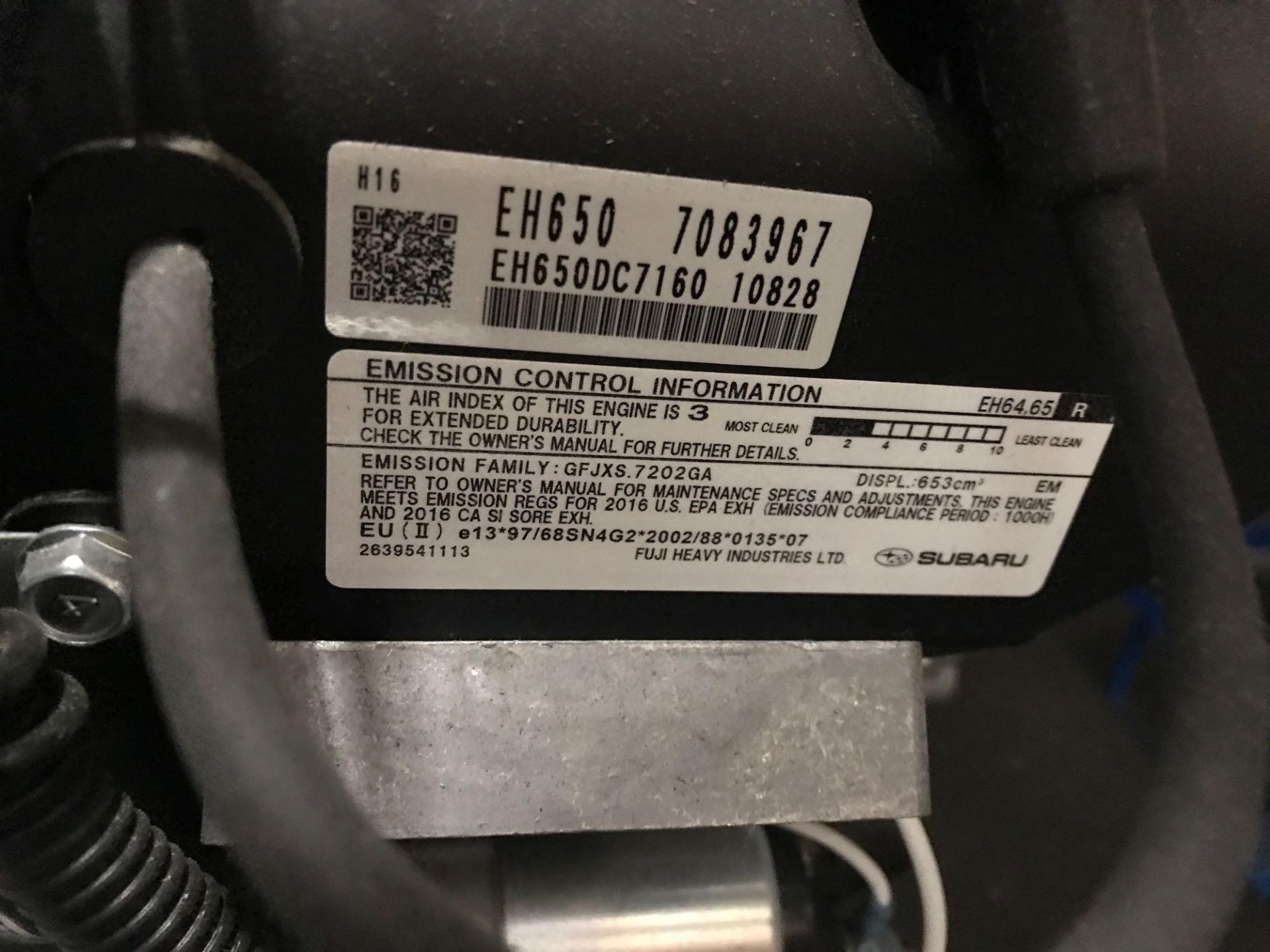 NEW 22HP SUBARU MOTOR - Image 3 of 4