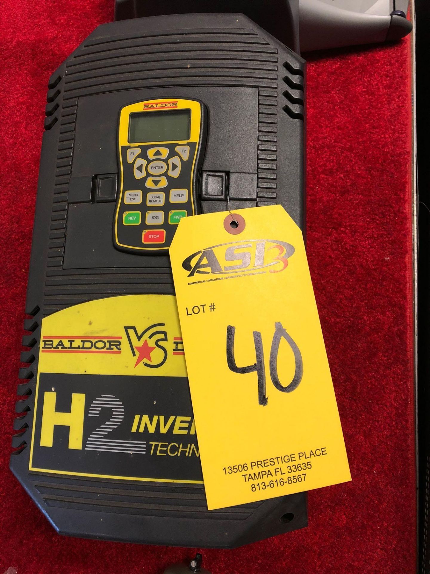 BALDOR INVERTER MODEL VS1SP415 H2 - Image 3 of 12