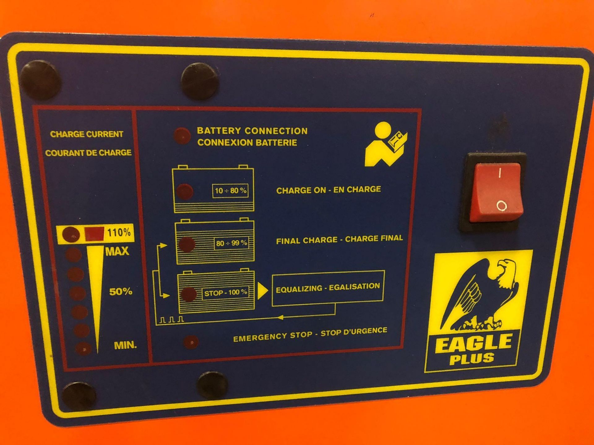 EAGLE PLUS SR 2400 36V FORKLIFT BATTERY CHARGER - Image 4 of 4