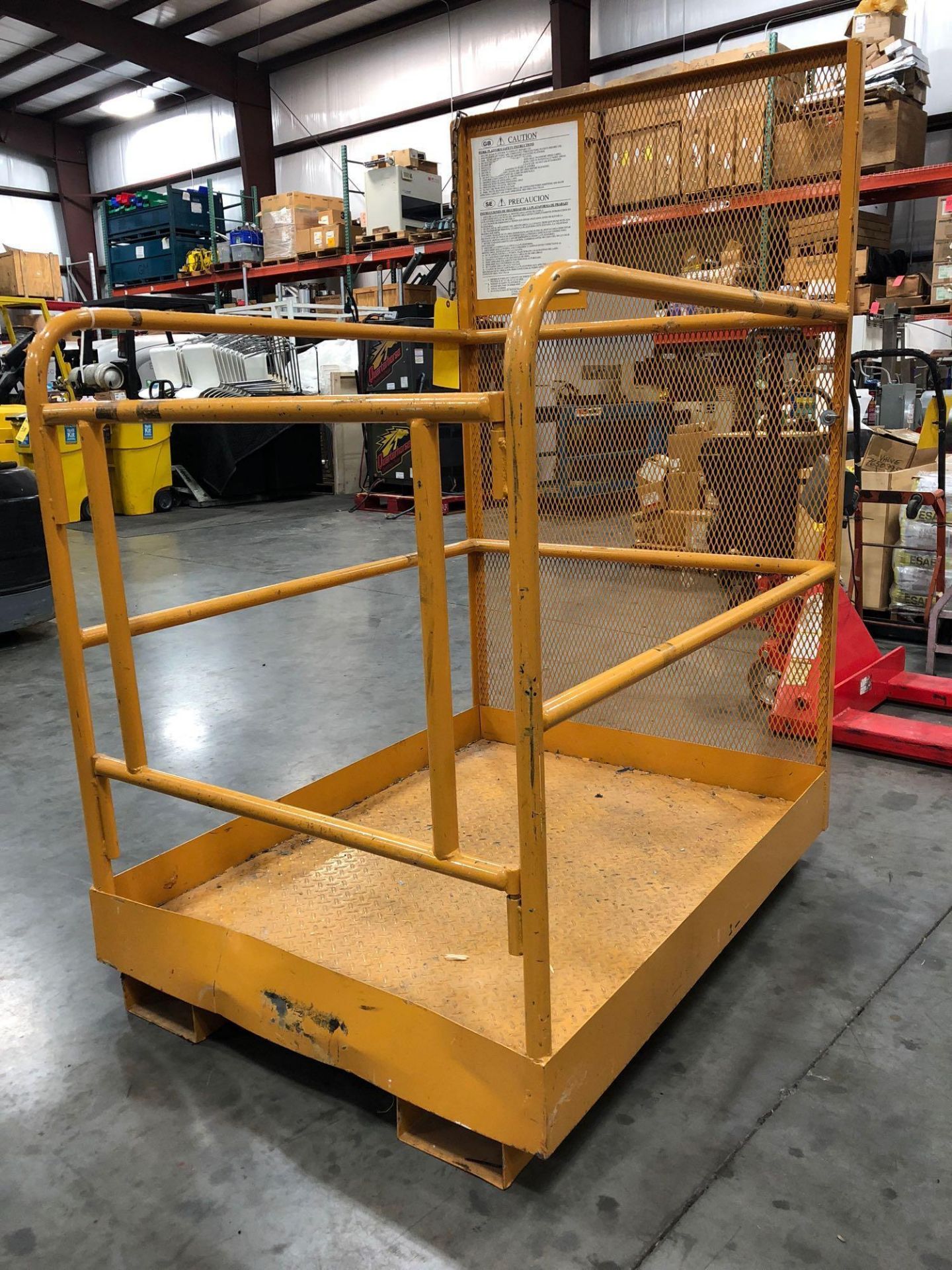 PLATFORM MAN LIFT ATTACHMENT FOR FORKLIFT - Image 2 of 4