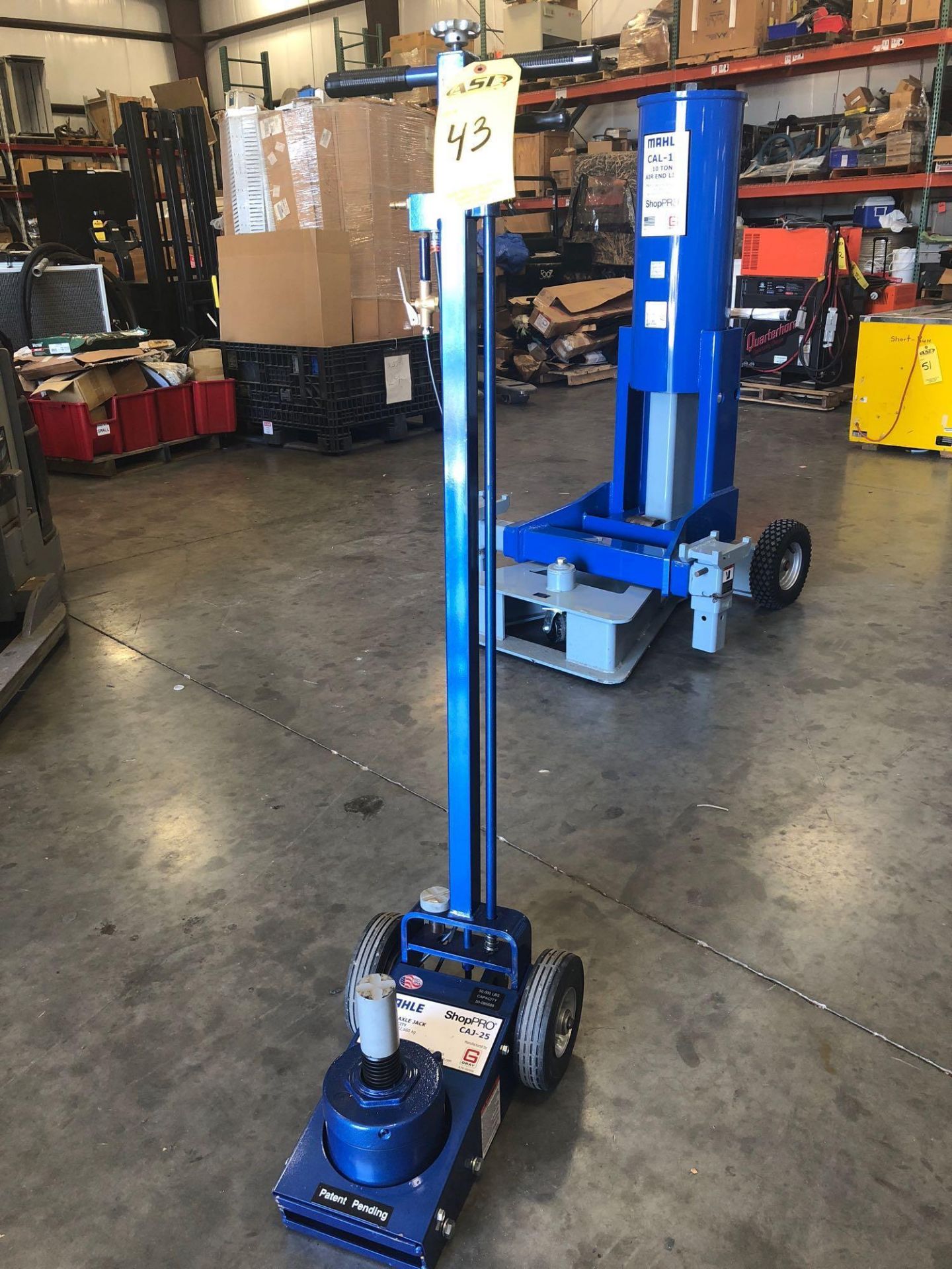 NEW MAHLE SHOPPRO CAJ-25, 25 TON AXLE JACK - Image 4 of 10