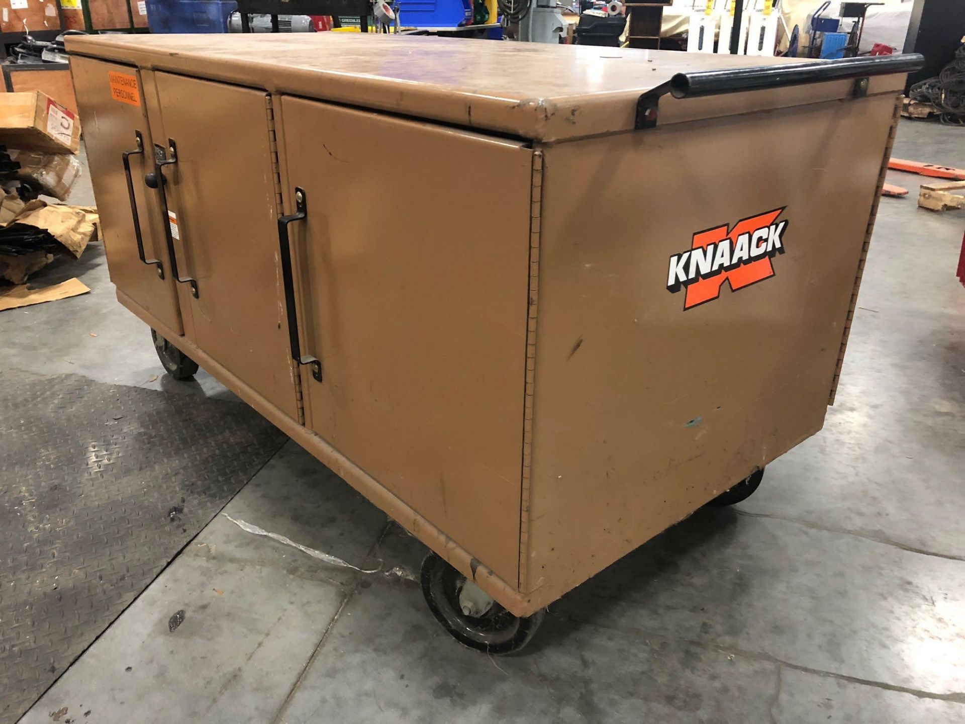 KNACK INDUSTRIAL ROLLING TOOL CABINET, DOUBLE SIDED - Image 5 of 8
