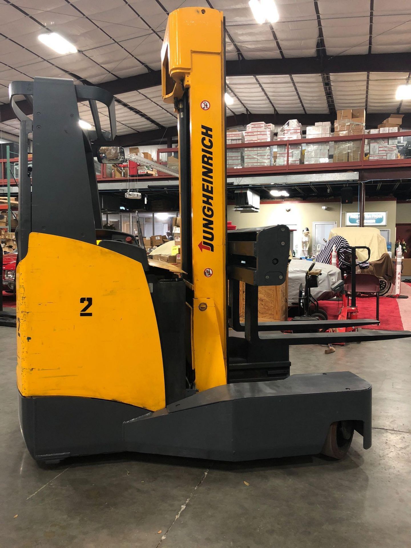 JUNGHEINRICH ELECTRIC FORKLIFT MODEL ETV Q25 - Image 6 of 12