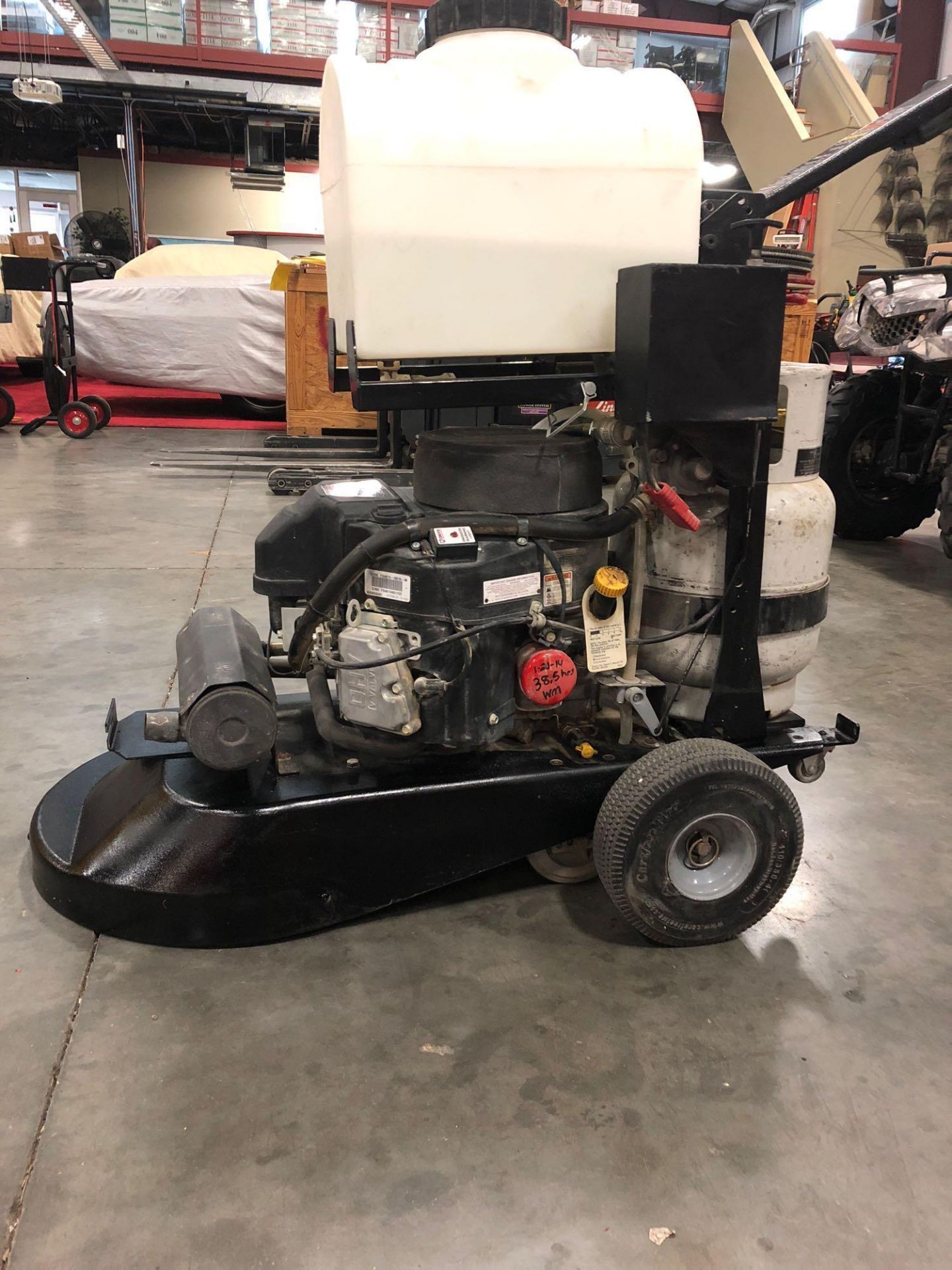 ONYX FLOOR BURNISHER, 21", MODEL 8617, 85 HOURS - Image 6 of 10