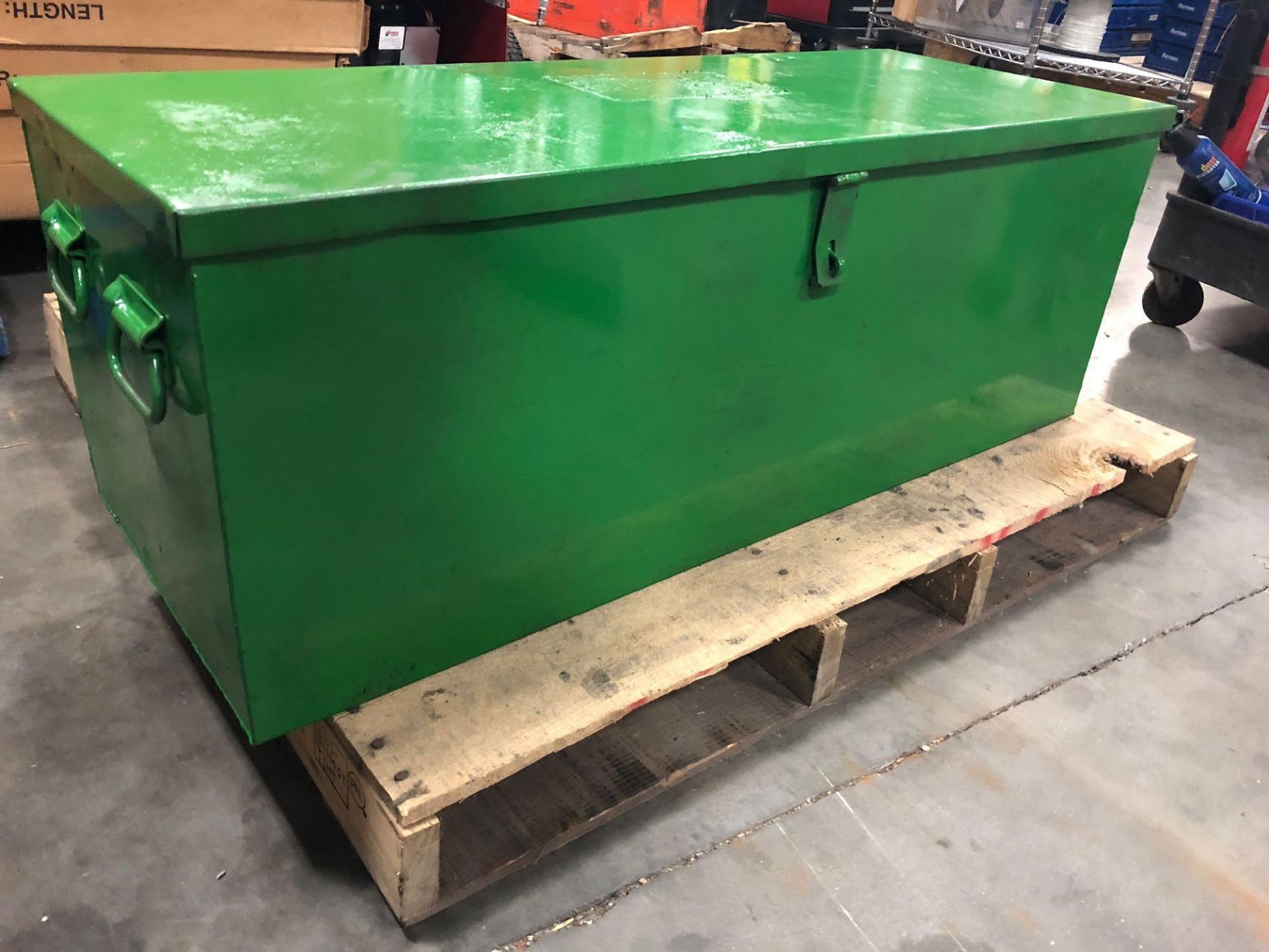 GREENLEE NO. 883-4 1-1/4 THRU 4" PORTABLE HYDRAULIC BENDER WITH GREENLEE STORAGE BIN - Image 2 of 16