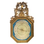 A barometer in the 18thC manner, H 93 - W 52,5 cm