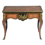 A Boulle occasional table, the top and most bronze mounts probably LXIV style and period, H 71,5 - W