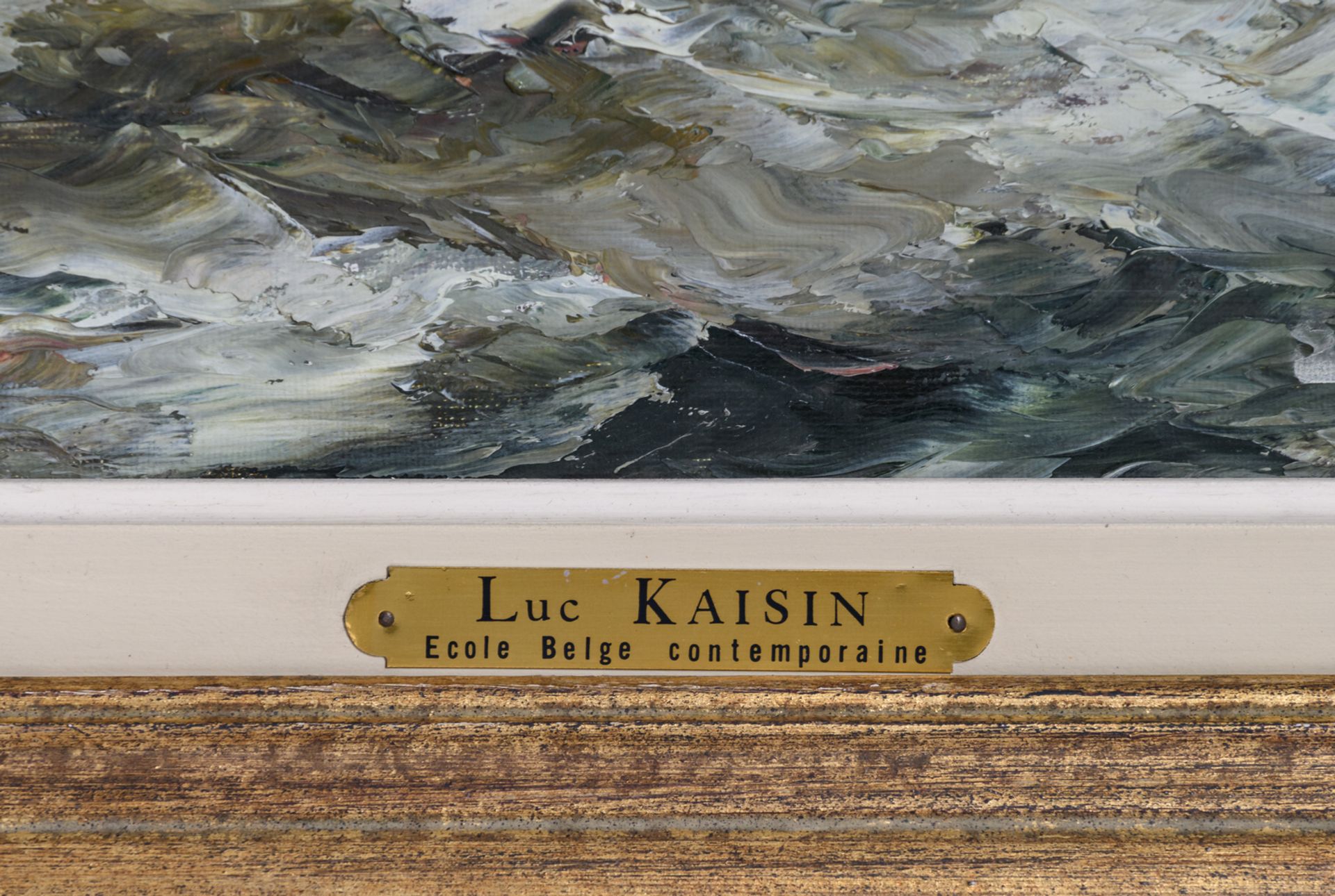 Kaisin L., a marine, oil on canvas, 60 x 90 cm - Image 5 of 5