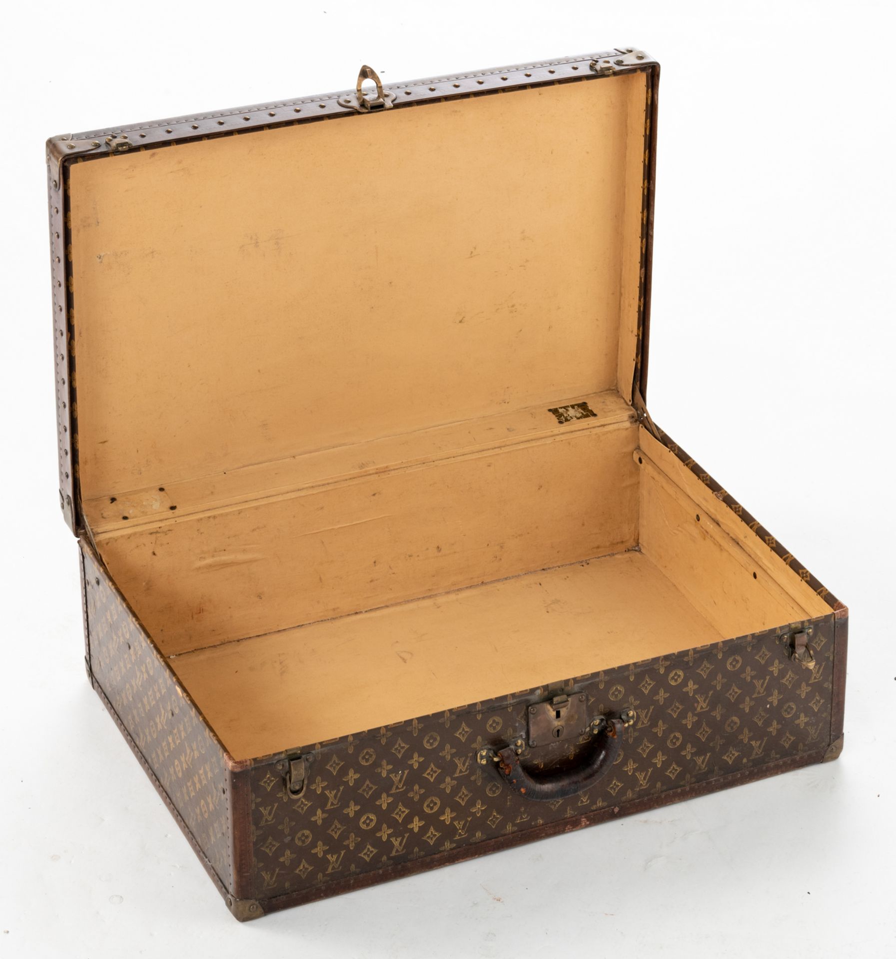 A Louis Vuitton travel suitcase, H 54 - W 80,5 cm - Bild 5 aus 6