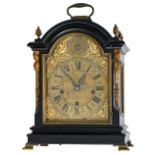 A late Victorian gilt bronze mounted 'Big Ben' bracket clock, second half of the 19thC, H 45 cm