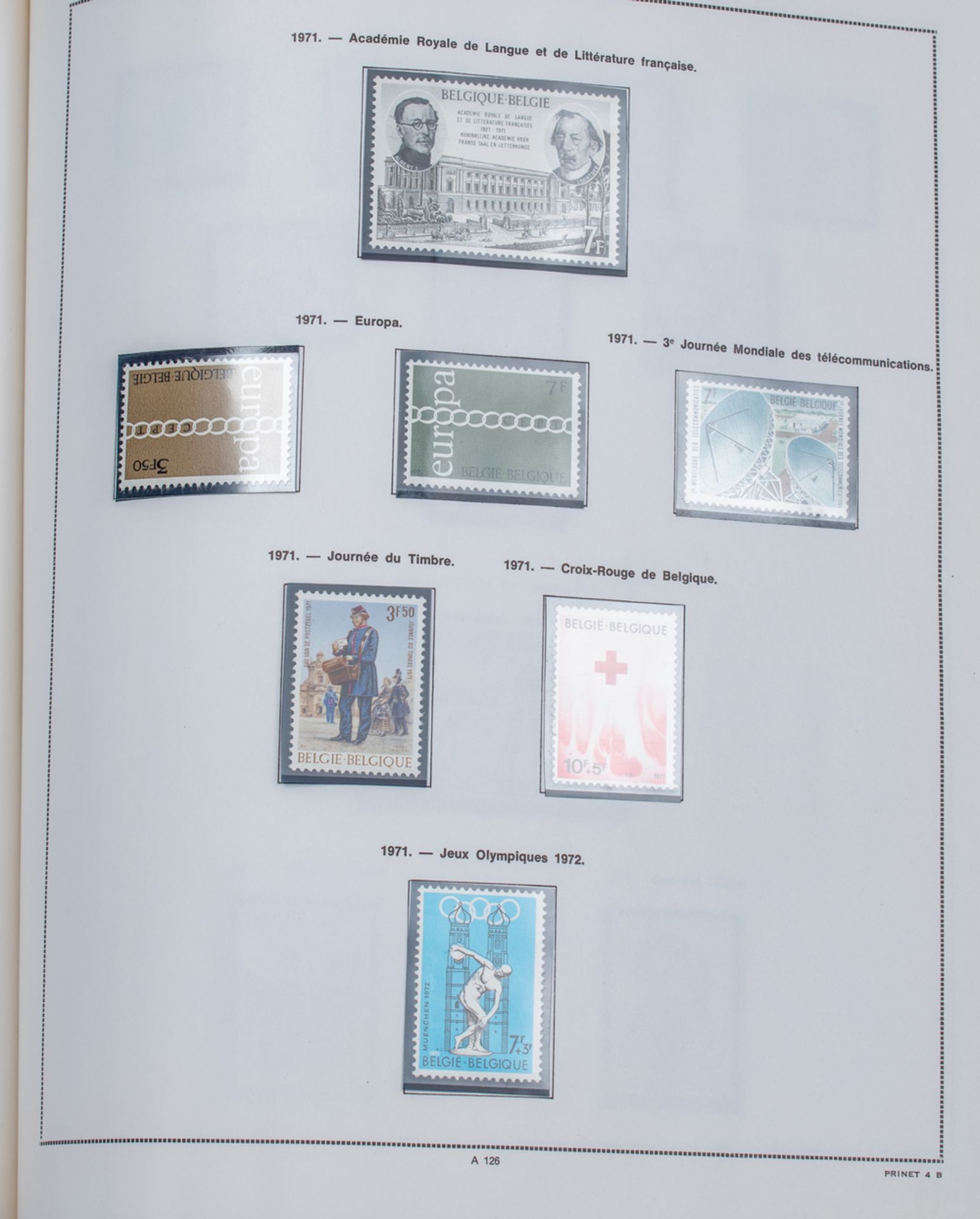 Two albums with Belgian stamps (stamped and unstamped), including some rare stamps and various - Image 4 of 4