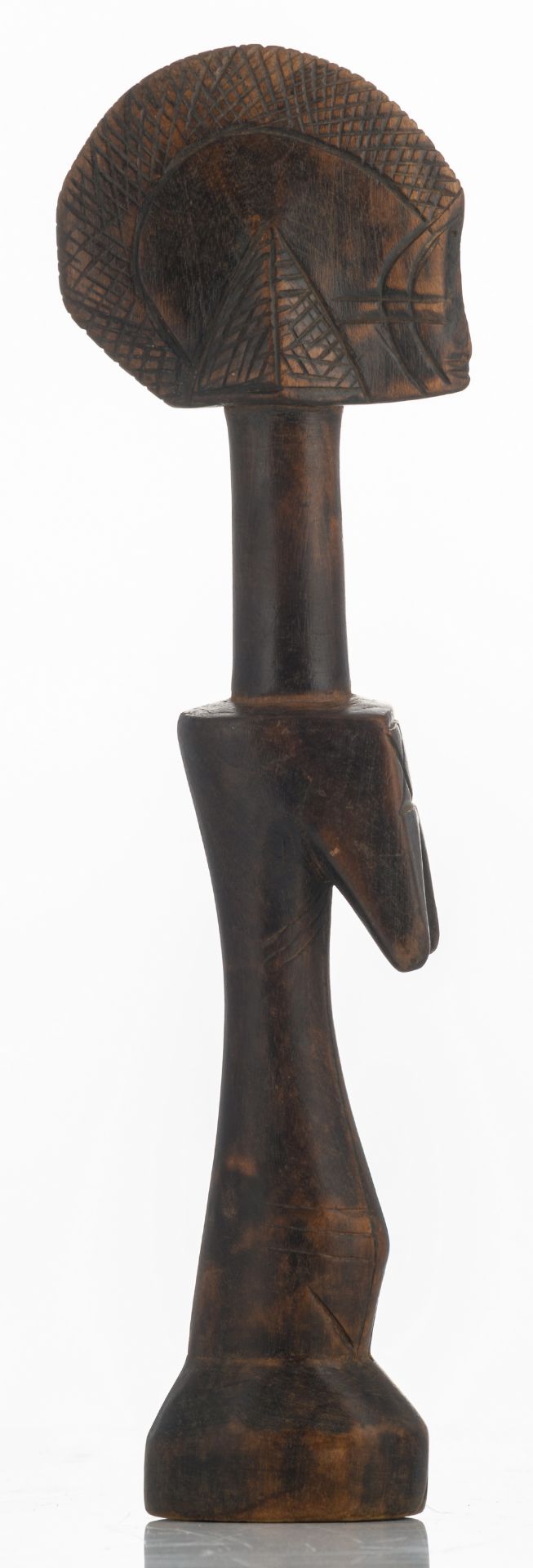 A biga fertility doll, Mossi - Burkina Faso, H 42,5 cm - Bild 5 aus 6