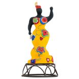 Niki De Saint Phalle, 'Nana Golden-Turban', painted resinite, edited by 'Plastique D'Art - R