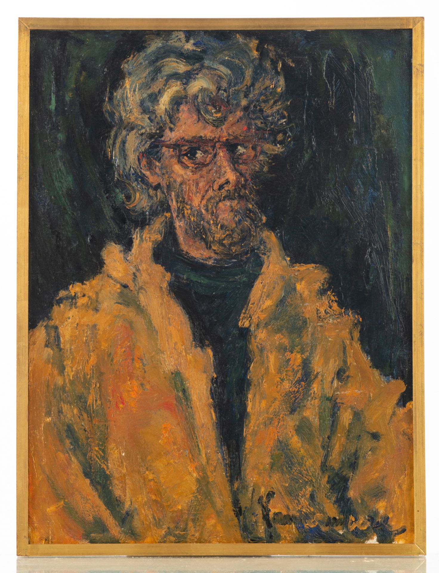 Vandermoere H., a self-portrait, oil on canvas, ex. Galerij Vyncke, 60 x 80 cm - Bild 2 aus 4