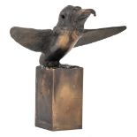 Claerhout J., untitled (a bird), bronze, no. 41/50, H 14 cm