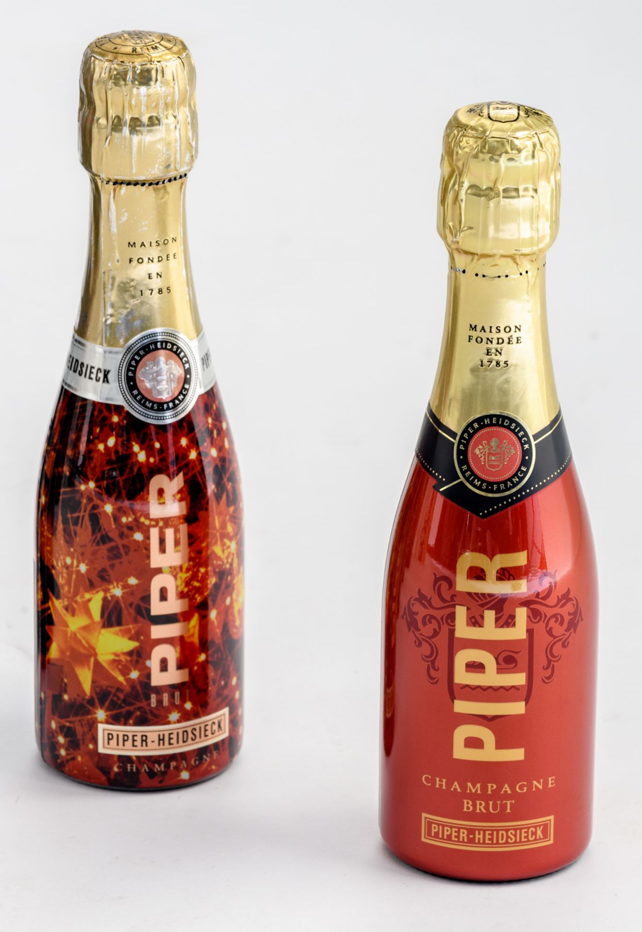 An important lot of collector's items of Piper-Heidsick champagne among which boxes 'rare' - Image 25 of 39