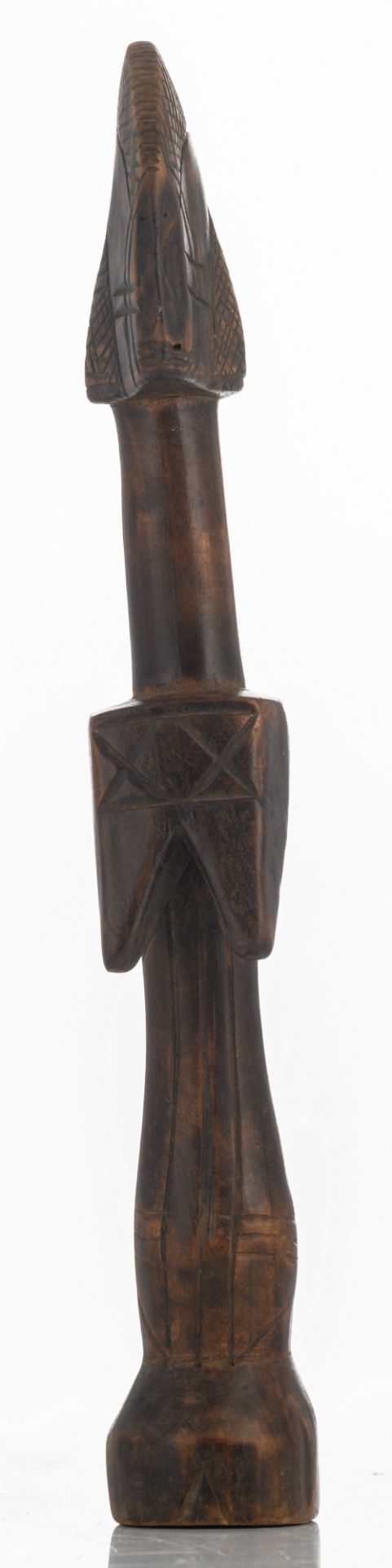 A biga fertility doll, Mossi - Burkina Faso, H 42,5 cm - Bild 2 aus 6