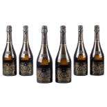 Six bottles Champagne Tarlant Cuvée Louis, extra brut