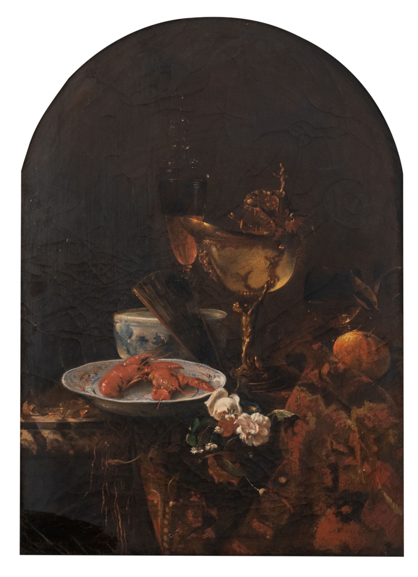 De Noter D., a still life in the 17thC manner, oil on canvas, 58 x 82 cm