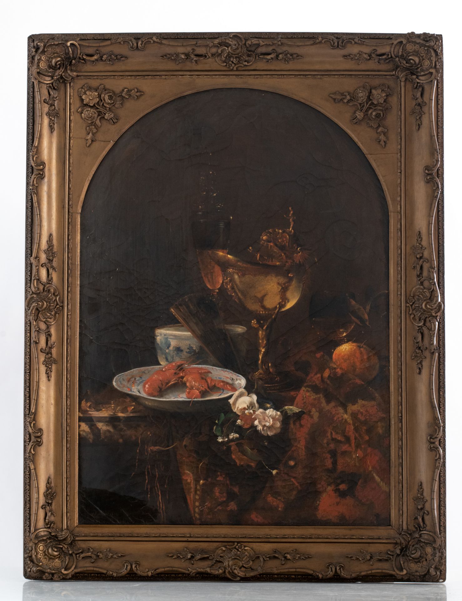 De Noter D., a still life in the 17thC manner, oil on canvas, 58 x 82 cm - Bild 2 aus 3
