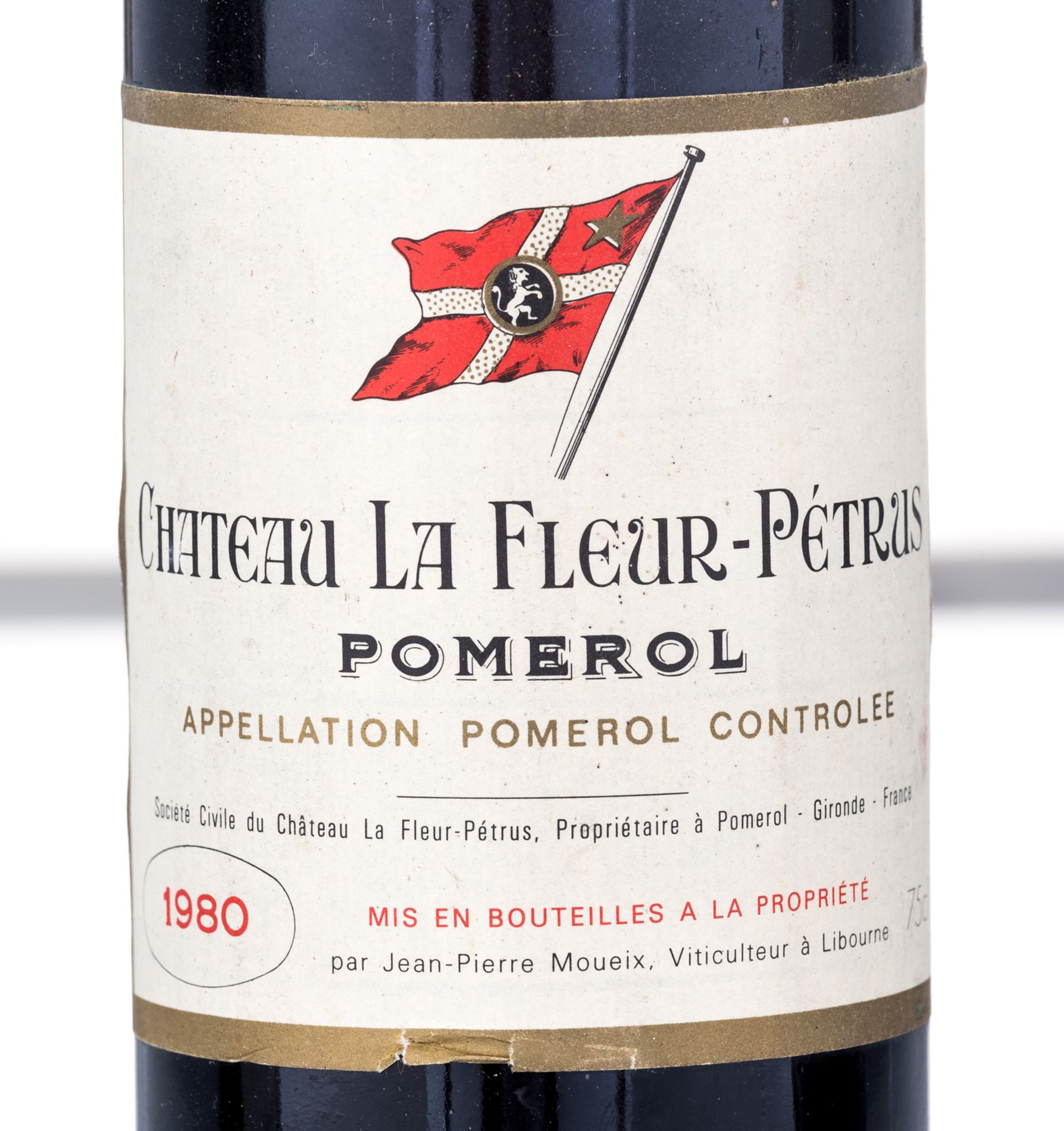 A bottle of Chateau La Fleur-Pétrus, Pomerol 1980; added a lot of various French red wines from - Image 6 of 13