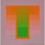 Karl GERSTNER (1930-2017), COLOR SOUNDS 111, Farbsiebdruck, u. re. sign. (verblasst), Aufl. wohl