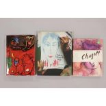 Marc CHAGALL; drei Bände: Chagalls Welt; Franz Meier Marc Chagall; Das graphische Werk.