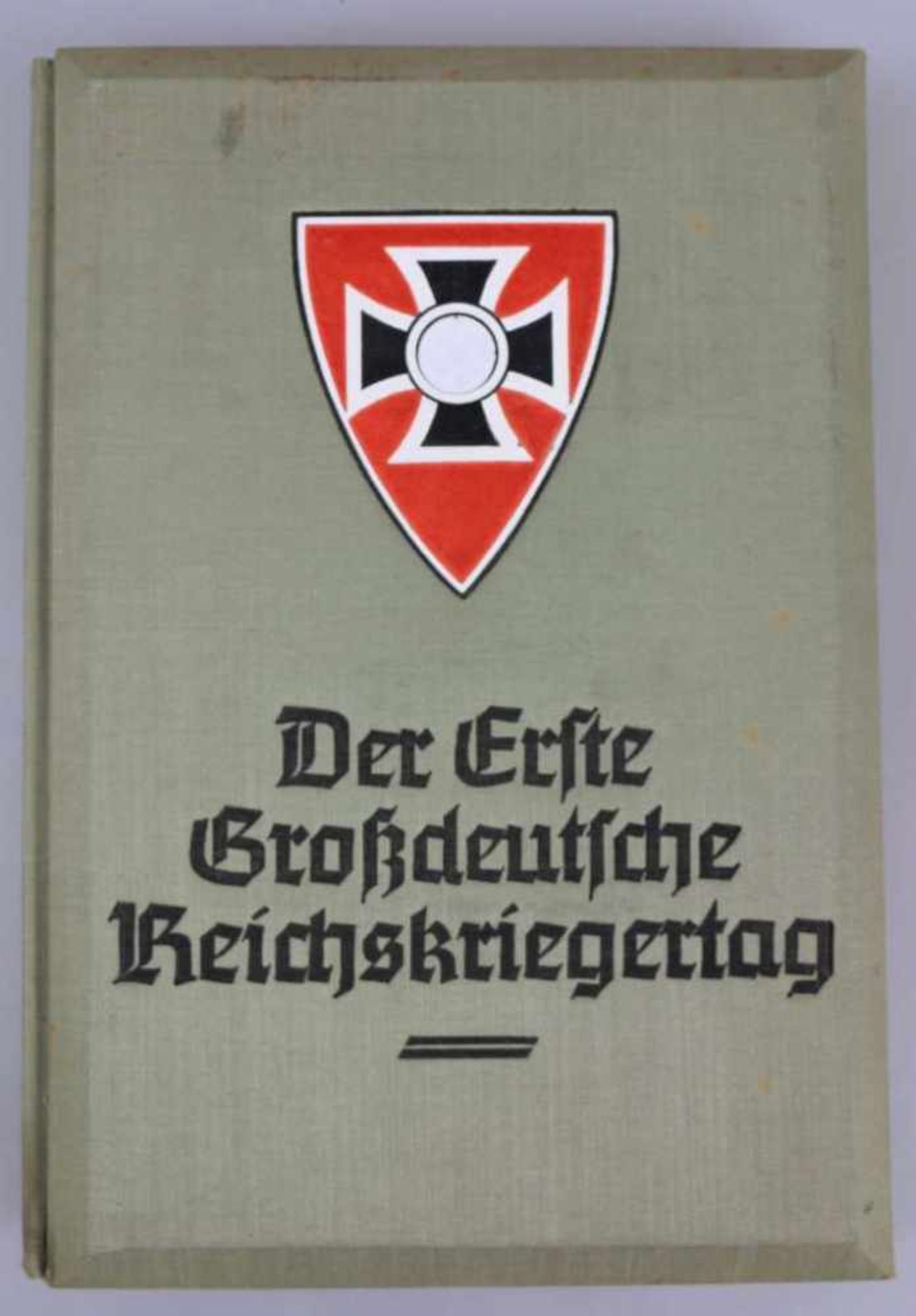 Raumbildalbum "Der Erste Großdeutsche Reichskriegertag", komplett mit 100 Stereobildern und