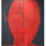 Dalip Miftar KRYEZIU (1964), Gemälde, Kopf. Maße: 158 x 148 cm. Schattenfuge.