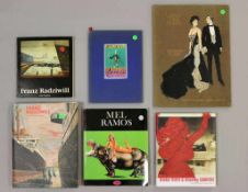 Konvolut Künstler R, 6 Bücher: Franz RADZIWILL, Ausst.Kat, Franz Radiwill, Neue Gesellschaft für