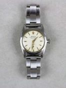 ROLEX, Damen-Armbanduhr, Modell Oyster-Perpetual Ladies (wohl Referenz-Nr.: 6505), vermutlich