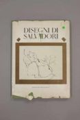 Diego VALERI, Disegni di Salvadori, no. 26/600. Foliant mit faksimilierten Zeichnungen von Aldo