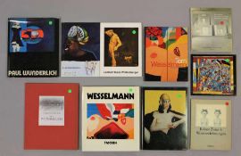 Konvolut Künstler W-Z, 10 Bücher: Tom WESSELMANN, Stealingworth; Tom WESSELMANN, Retrospektive