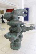 László SZABÓ (1917-1984), vollplastische Skulptur, Bronze patiniert, sign. Laslo Szabo Paris,