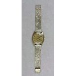 ETERNA-MATIC 3000, Herren-Armbanduhr mit 585er Gelbgoldarmband, Modell Sevenday, Goldgelb,