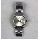 ROLEX, Herren-Armbanduhr, Modell Oyster Perpetual Date (Referenz-Nr.: 1500/0, Gehäuse-Nr.: 2117226),