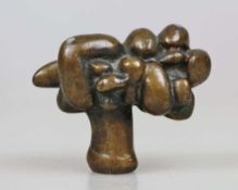 László SZABÓ (1917-1984), "Abstrakte Form", Bronze, sig. und bez. L. SZABO PARIS, H: 11 cm,
