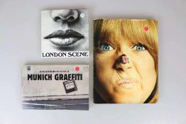 Drei Bücher: Jürgen SEUSS u.a., London Scene; SCHIEMANN, Heiko und Peter WATZL, Munich Graffiti;