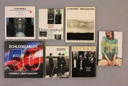 Konvolut Künstler/ Fotografen S, 7 Bücher: Erich SALOMON, Porträt einer Epoche; August SANDER,
