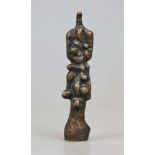 László SZABÓ (1917-1984), Bronze, innen hohl, "Abstrakte Formen", sig. und bez. L. SZABO PARIS, H: