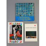 David HOCKNEY, drei Bücher: Photograph; Posters; Cameraworks.
