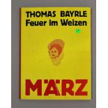Thomas BAYRLE, Feuer im Weizen. Assistenz: Johannes Sebastian, 1970