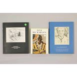 Max BECKMANN, drei Bände: Aquarelle und Zeichnungen 1903-1950; Max Beckmann Sichtbares und