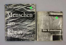 CHARGESHEIMER (Karl Hargesheimer), 2 Bücher: Unter Krahnenbäumen Photobuch. 24,5 x 21,3 cm. 92